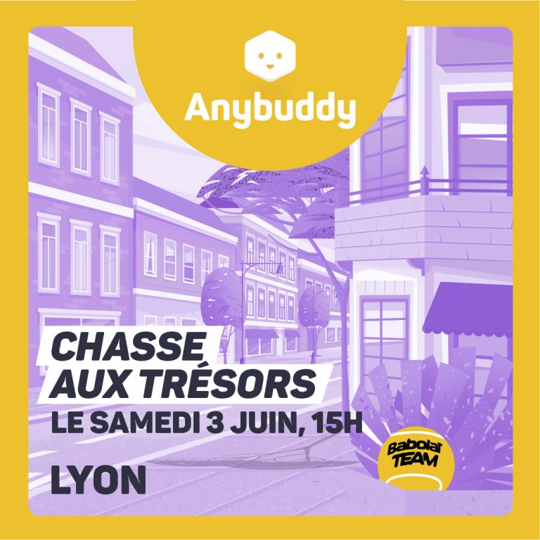 Affiche Lyon AnyBuddy
