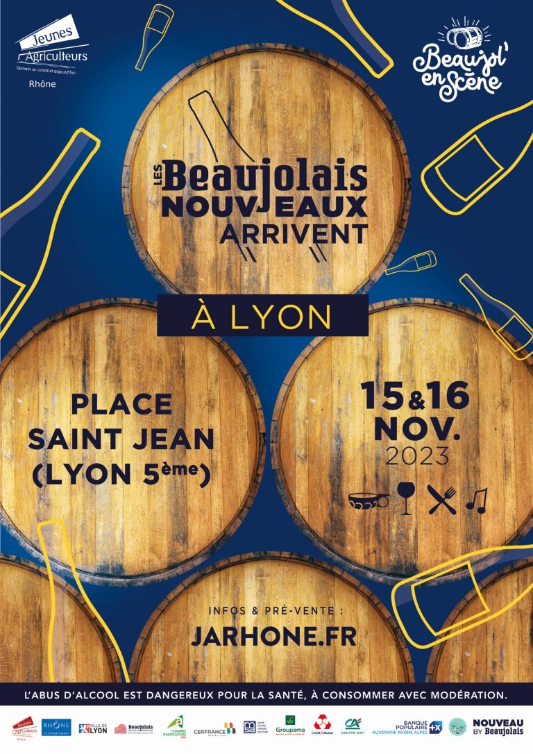 Beaujolais Nouveau novembre à Lyon