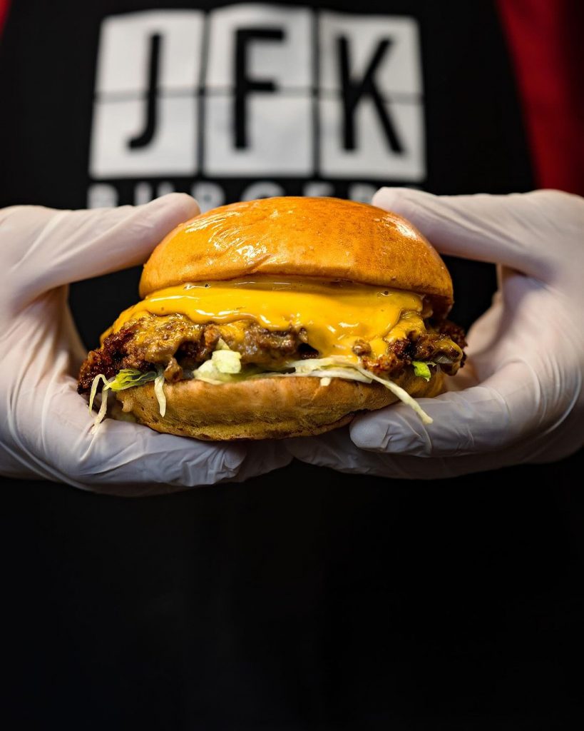 JFK burger, smash burger Lyon 1