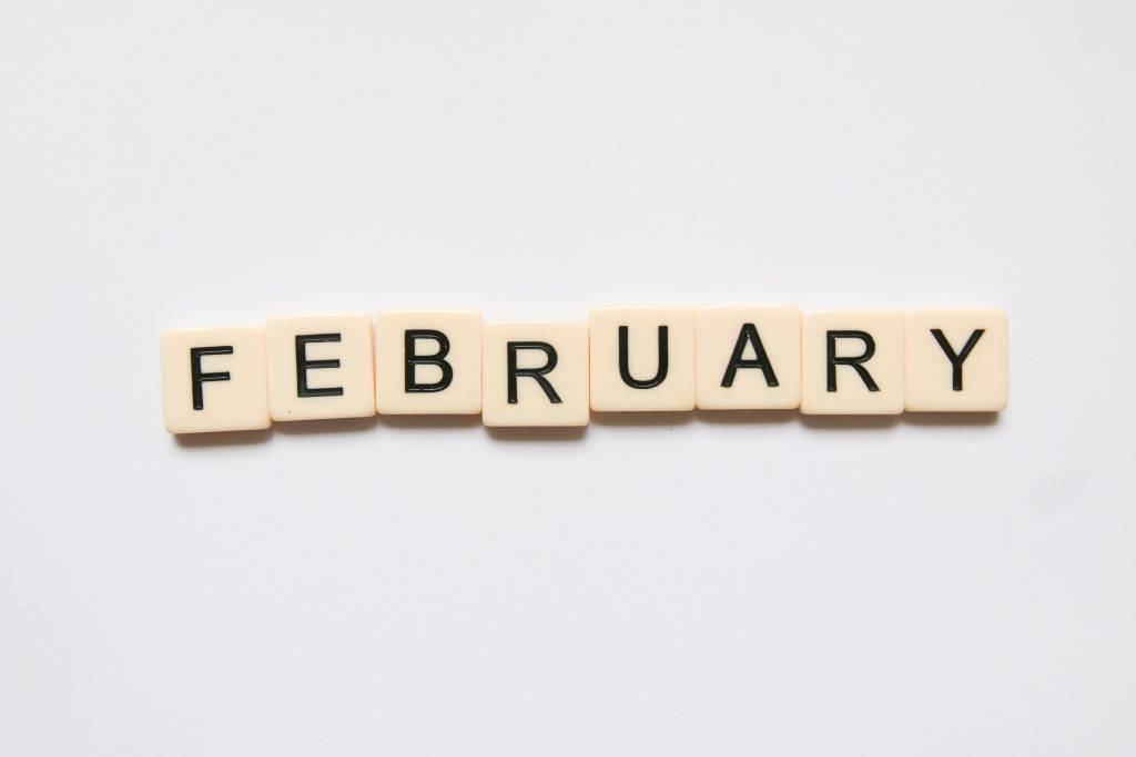 Les événements du mois de février