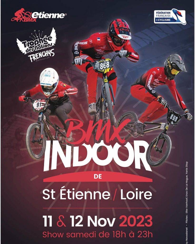 BMX indoor, novembre à Sainté